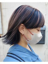 サーティーン(THIRTEEN) ☆ワイドバング×アンブレラカラー☆秋ヘアへチェンジ♪【30代】