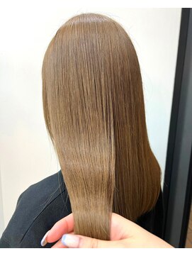 ゲーム 下北沢(GAME) ダブルカラーミルクティーベージュカラーケアブリーチ韓国