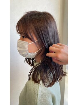 シェール(cher) 艶髪♪ナチュラルミディアム【cher西宮北口：MAYA】