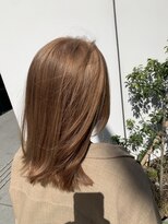 ラフランクリー(la frankly)&nbsp;ヌーディーカラー/小顔ひし形/髪質改善/簡単スタイリング