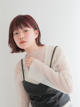 ロンド パルティール 大宮(Lond partir) 紺野紘三　ダークアッシュモードヘア束感ショート