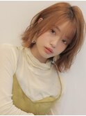 《Agu hair》ナチュラルなくせ毛風ミディ