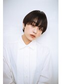 大人可愛い小顔マッシュショート　縮毛矯正/髪質改善