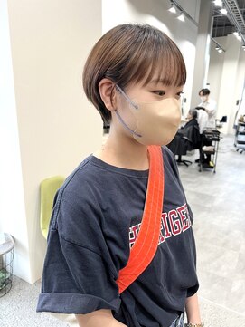 アノネ(anone) 耳掛け×マッシュショート