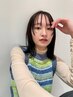 【ケア+髪質改善】小顔カット＋サラ艶縮毛矯正＋TR　￥24,200～→￥13,860～