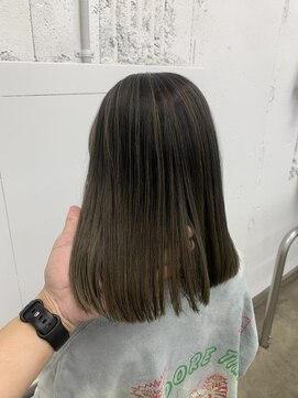 ユイツ バレイヤージュ×グレージュ