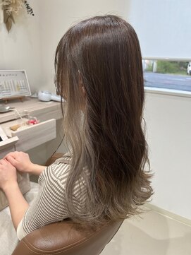 メリア(meria) イヤリングカラー/グラデーションカラー/秋色/透明感カラー