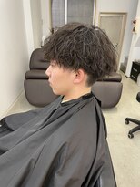 ザワン(The one)&nbsp;くしゃっと波巻きパーマ