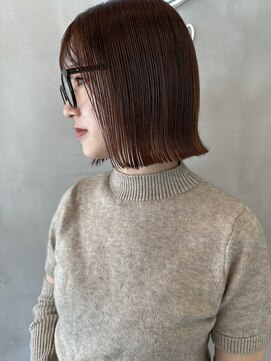 ニコ トウキョウ 渋谷(nico TOKYO) ボブ/ミニボブ/切りっぱなしボブ/タッセルボブ/縮毛矯正