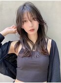 ダブルカラー外ハネボブインナーカラーハイライトケアブリーチ