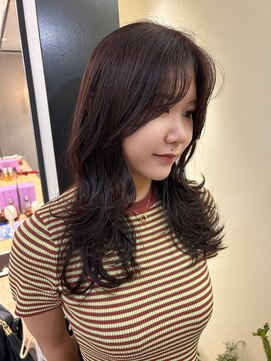 ハブ(hub) 【天神今泉】ピンクブラウン