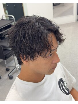 ブライト(BRIGHT) ［BRIGHT］センターパート×ツイスパ［静岡/メンズ/静岡駅］