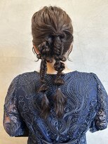 ミュゼプリュム(Musee plume)&nbsp;ツイン編みおろし