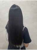 黒髪ロングストレート