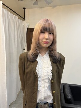 スイート ヘアデザイン(Suite HAIR DESIGN) ピンク／ハイトーン／デザインカラー／