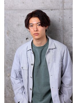 ミエル ヘア 新宿(miel hair) メンズセンターパート【新宿】