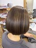 【髪ドラ★癖やうねり、広がりを抑える】微還元ストレート＋カット