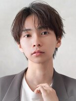 ゼロ 渋谷(XeRo)&nbsp;メンズ韓国センターパート【ナチュラル緩めスパイラルパーマ】