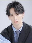 メンズ【クセ毛の方必見！】縮毛矯正で作るフェザーショート