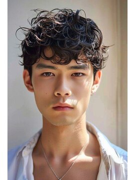 ラナ 新宿(lana) メンズ/パーマ/シャドウパーマ/似合わせ/【lana hair新宿】