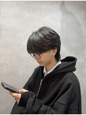 スペインカール/スパイキーショート/ブルーブラック/渋谷