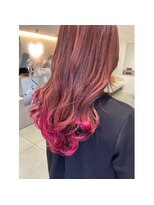 ニューヨークニューヨーク 大久保店(NYNY)&nbsp;ピンク系裾カラー×髪質改善ケア