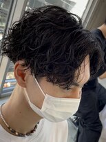 ローウェ バイ フィフス 立川メンズサロン(Louwe by fifth)&nbsp;立川メンズツイストスパイラルパーマ波巻きパーマシャドウパーマ