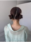 カチモリツイン イベントヘアー