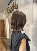 切りっぱなしボブ
