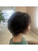 パーマ×ショート