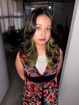 キオク(KIOX) ケアブリーチ/デザインカラー/レイヤーカット/髪質改善