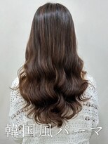 アミー 銀座(Ammy)&nbsp;コテ巻き風パーマ／韓国風パーマ/デジタルパーマ/レイヤーカット