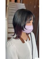 アヴァンス 天王寺店(AVANCE.)&nbsp;インナーカラーでワンポイント☆