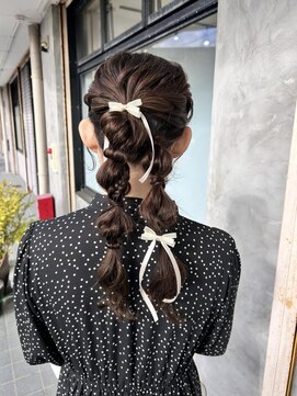 ライツ 富士店(ReiZ) 《ReiZ富士》ツイン編み下ろしヘア