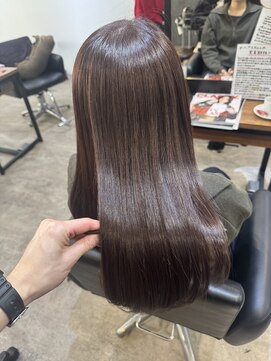 アールヘアー(ar hair) 【村松】ラベンダーベージュで大人な印象に!