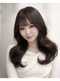 レイヤーカット×くびれ巻き