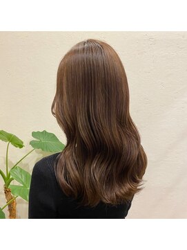 リアン(Lien) 韓国風ウェーブ/ショコラベージュで透明感アップ/20代30代40代