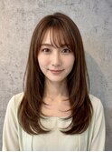 20代30代40代/小顔似合わせカット/レイヤー/顔まわりレイヤー/