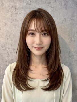 ミム(Mimu) 20代30代40代/小顔似合わせカット/レイヤー/顔まわりレイヤー/