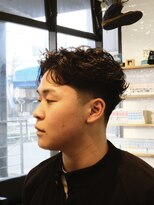 ザデイ カットアンドカルチャーショップ(THE DAY CUT&CULTURE SHOP)&nbsp;アクティブショート【メンズパーマ】　ラルフカーは