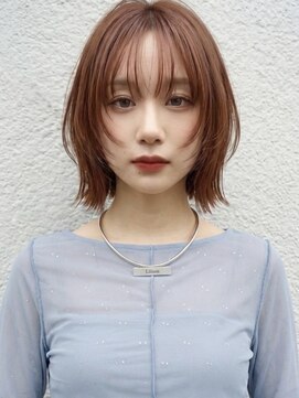 リコ ヘアアンドリラクゼーション 名駅店(LICO HAIR＆RELAXATION) レイヤーボブ　ベージュカラー　名古屋駅/名駅/前髪/レイヤー