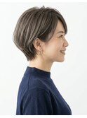 【30代40代50代】大人ひし形耳掛けショート