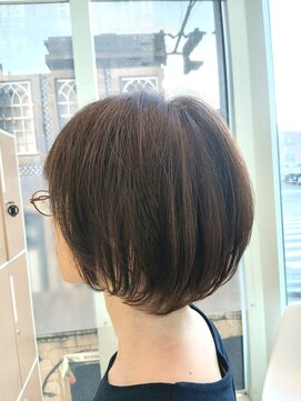 デイジー(Daisy) 大人ショートボブひし形ショート柔らかブラウン髪質改善*7