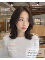 サードショップ 梅田茶屋町店(THIRD SHOP) くびれヘア×グレージュ