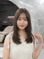 マウル トーキョー 銀座(MAEUL TOKYO)&nbsp;重めハッシュカット ショコラグレージュ 銀座