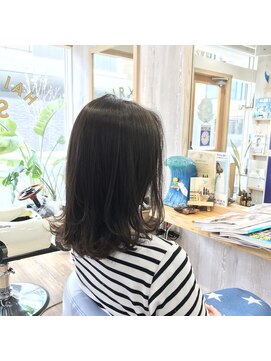スウェル ヘアーデザイン(Swell) サファイアブルーの大人カジュアル
