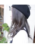 ゆるウェーブ×ブルーアッシュ