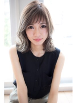 エイト 沖縄豊崎店(EIGHT toyosaki) 【EIGHT 豊崎】くびれミディ×モーブカラー×シースルーバング 2