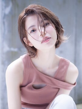 テイラー(Taylor) Taylor☆大宮　切りっぱなしショート×チェリーブラウン