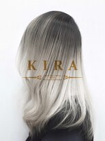 キラ(KIRA) ホワイトブリーチ【ダークルーツカラー】